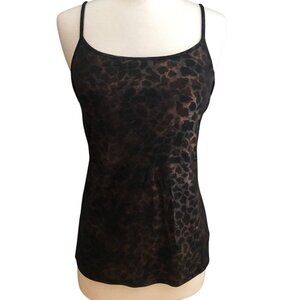 Mobwife Express Metallic Animal Print Camisole Tank Top